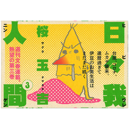 日々我人間3　特典シールつき
