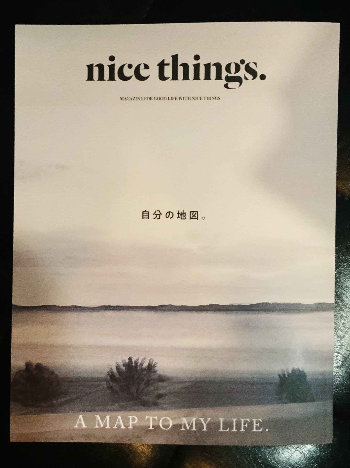 『nice things. issue 80』 特集：自分の地図